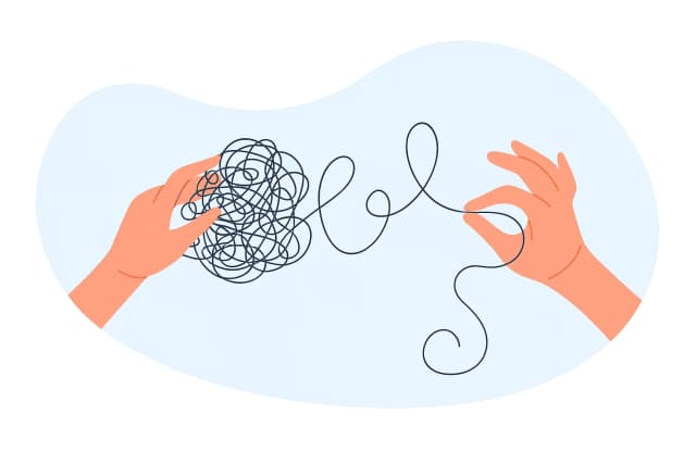 Распутать конфликт