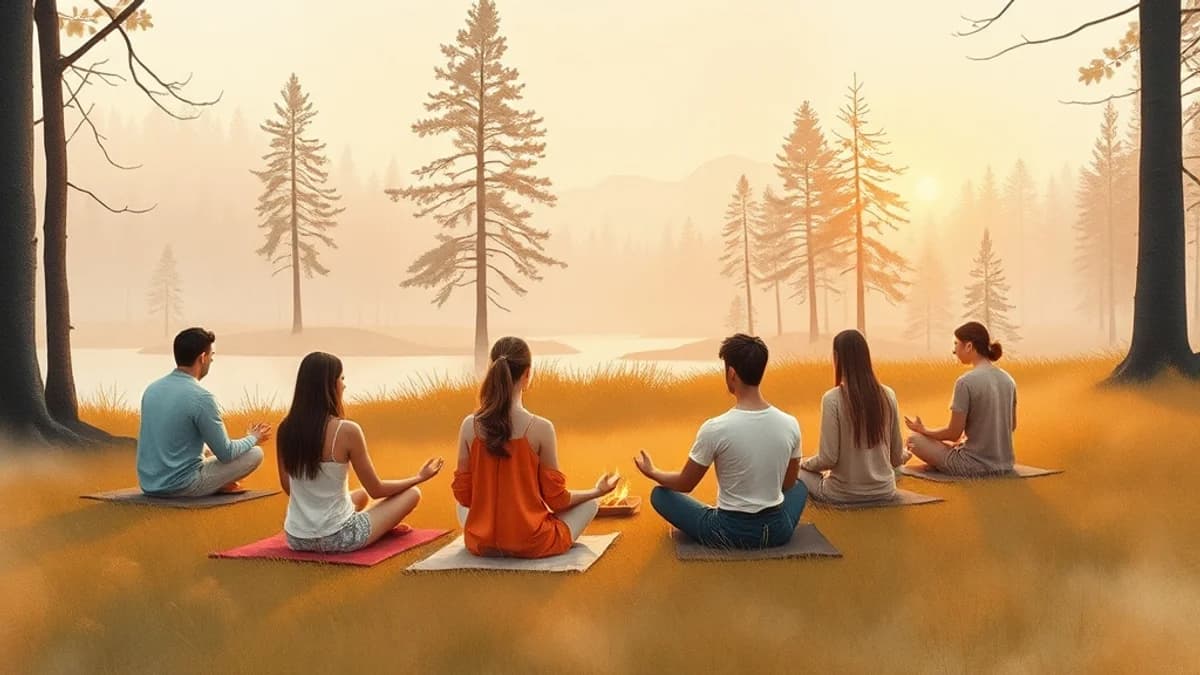 Выездные ретриты тантры в Подмосковье: погружение на природе